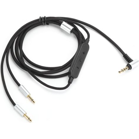 Câble de Remplacement pour Casque Sennheiser HD202 HD497 HD447 HD212 Pro EH250 EH350 avec Contrôle Filaire (1/5)