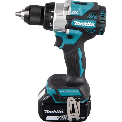 Makita DDF486RTJ Taladro atornillador BL 18V LXT 130Nm 5Ah 2 bat. MakPac (1/5)
