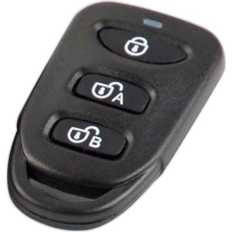ARREGUI Cerradura de Seguridad Invisible para Puerta con Alarma Sonora, 4 mandos a distancia, Antirrobo, Anti Okupas, Cerradura Electrónica para Puerta, Cerrojo Inalámbrico 1 mando suelto CI10-ALRC