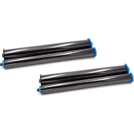 vhbw 2-Pack Thermal Fax Ribbon compatible with Triumph-Adler Fax 600, 720 Fax Machine - Compatible Fax Roll 30m Without Chip