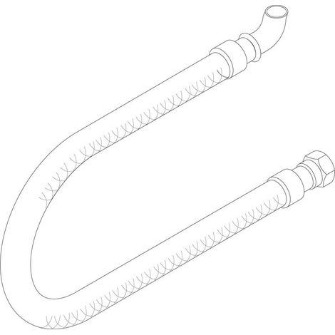 Buderus Flexschlauch 1" x 1m, 8738800607