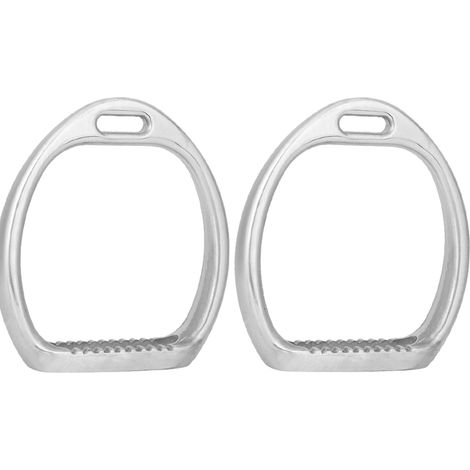 paire d'étriers légers en aluminium pour enfants, pour l'équitation et les sports équestres. (1/5)