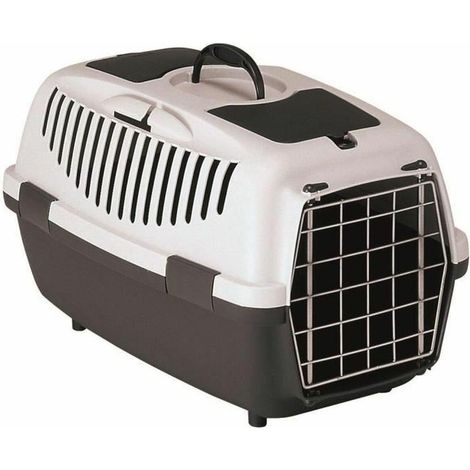 Stefanplast Transportbox Gulliver grau für Hunde