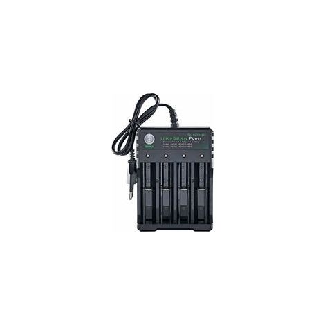 Chargeur de batterie universel Smart pour 18650 18500 18350 17670 17500 16340 14500 10440 20700 21700 22650 26650 3,7 V Li-Ion N (1/5)