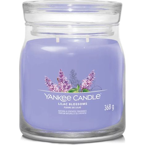Fliederblüten - Yankee Candle Signature - Mittlere Kerze mit zwei Dochten (1/3)