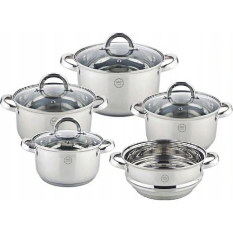 Set di pentole MG HOME Verso (9 pezzi) 1 pz.