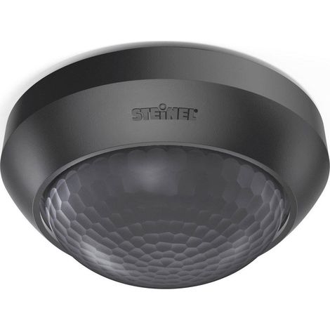 Steinel IS 2360-3 ECO detector de movimiento negro 12m 360°