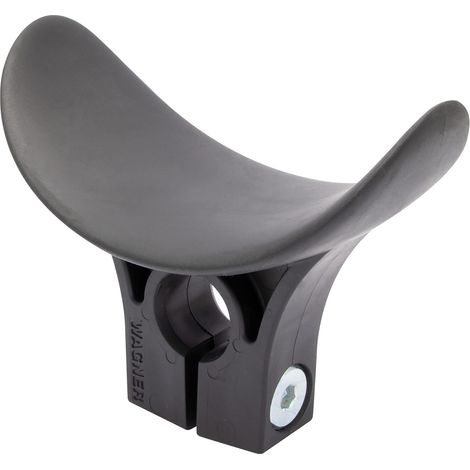 WAGNER ADATTATORE PER MANIGLIE - Abbatte i batteri al 99% I Made in Germany I Plastica antibatterica di ambito medicale I Ausilio apriporta igienico I Fermaporta a muro I 105x60x85 mm - 15224021 (1/5)
