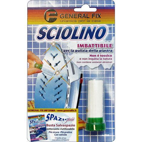 Pulitore Piastre Ferri da Stiro 20 Grammi General Fix Sciolino (1/2)