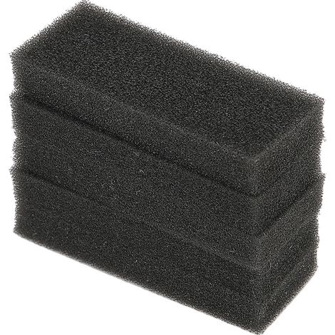 5 pièces Mousse filtrante de rechange pour appareil respiratoire professionnel, noir, 5 unités (1/5)