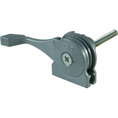 Levier accélérateur métal gauche/droite – Longueur 95 mm – Filetage M6 – Diamètre tambour 35 mm – Accessoire tondeuse (1/3)