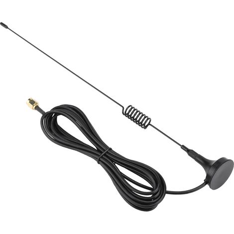 Antenne ventouse extérieure GSM 2G/3G/4G GPRS 2,4 GHz/433 MHz, gain élevé 12 dBi, longueur 3 m (1/5)