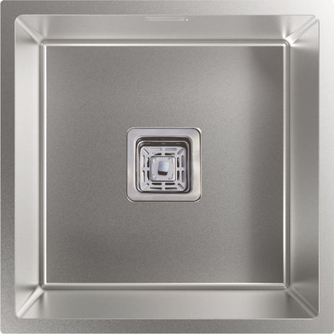 Cata CB 40-40 R10 X - Fregadero De Cocina Acero 50 Cm 1 Cubeta 0 Escurridor (1/3)