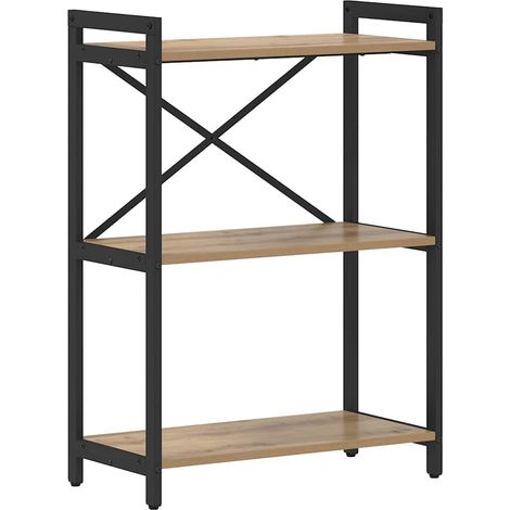 Bibliothèque,Armoire à Livres chêne artisanal 60 x 30 x 83 cm Bois d'ingénierie CFW5264683 (1/5)