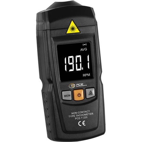 PCE Instruments PCE-T 220 Handtachometer  optisch  99999 U/min (max)