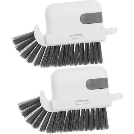 2pcs Window Groove Cleaning Brush Removable Multifunctional Kitchen Bathroom Dirt Removal Brush (1/4)