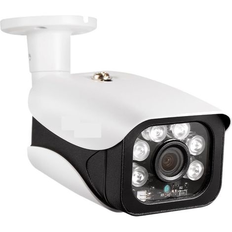 Caméra de sécurité à Domicile Caméra IP 8MP 4K extérieure H.265 CCTV Array Vision Nocturne IR 4MP POE caméra de sécurité vidéo(2.8mm,Super 8MP POE) (1/5)