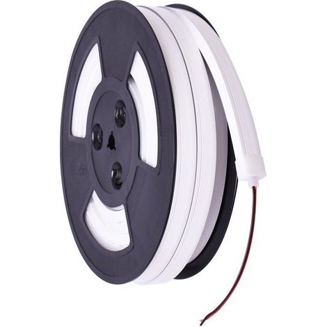 Néon LED flexible 24V DC - 10x18mm - 10 mètres - Kit complet - - Blanc Froid (1/5)