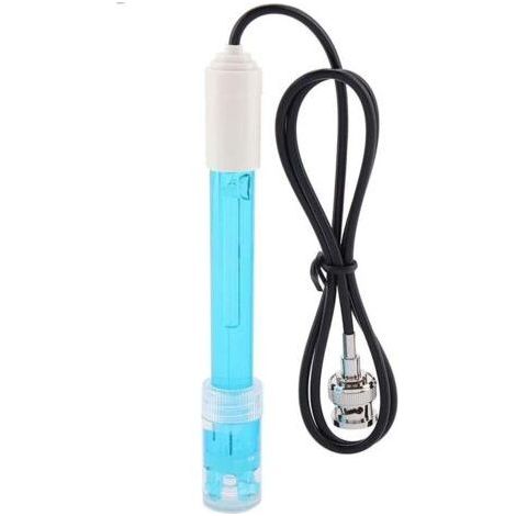 Interfaz BNC, electrodo larvario PH-201PH, sonda de electrodo compuesto, sensor de pH, accesorios para medidor de pH hidropónico (1/4)