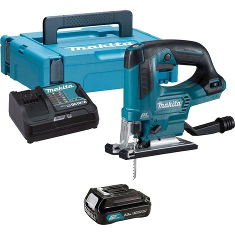 Makita JV103 12v Brushless Cordless CXT Jigsaw Lithium Ion - 1 Battery (1/5)