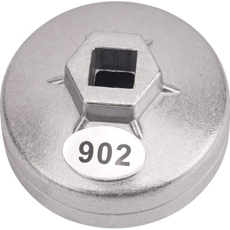 67mm 14 Flûtes 902 Clé de filtre à huile Outils de démontage Clé à Douille Outil en Aluminium (1/5)