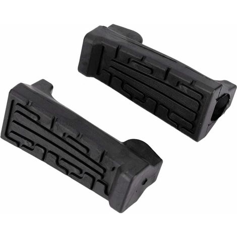 1 pédalier caoutchouc, surface de contact élargie, installation directe, compatible Yamaha YBR (1/5)
