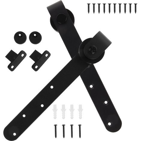 Kit de quincaillerie pour porte de placard coulissante Hemobllo (1 piè (1/5)