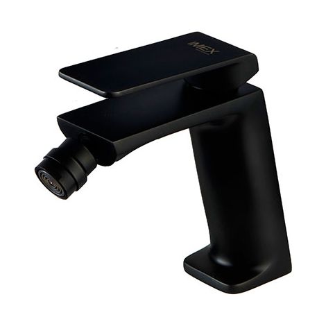 Robinet de bidet avec mitigeur  Modèle FIYI  Couleur noir  Finition mate [ IMEX® ] (1/2)