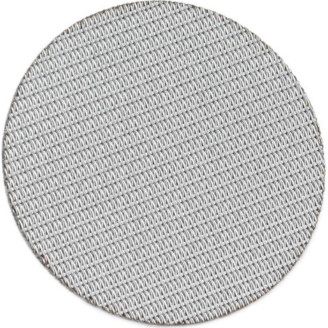 Filtre à café réutilisable en acier inoxydable 316, pastille de filtration de 100 µm, diamètre 51 mm / 2 pouces (1/5)
