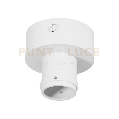 GSTKP1- KIT INSTALLAZIONE A PLAFONE DEL TUBO "GST200C/GST201C/GST202C" COLORE BIANCO H.5,7CM