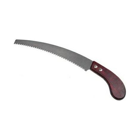 Sierra de podar de mano, sierra de madera, sierra curvada, longitud de la hoja de 31 cm