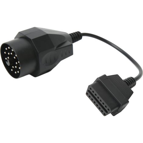 Câble adaptateur OBD II 20 broches vers connecteur OBD2 rond, outil de diagnostic scanner, câble de liaison pour véhicule, longueur flexible, robuste et fiable. (1/5)