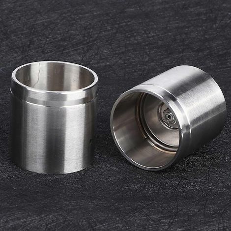 Kit de protection de roulements pour remorque marine en 4 pièces, diamètre de roue de 1,98 pouce, avec bagues de protection pour graisse, en acier inoxydable. (1/5)