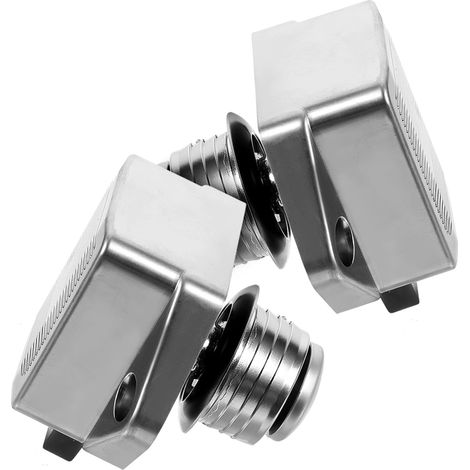 Ensemble de 4 verrous à bouton, Installation et utilisation faciles (1/5)