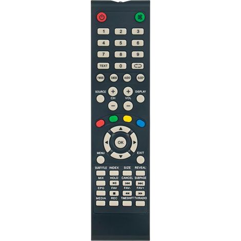 Ersatzfernbedienung für Polaroid Hyundai HY-TQL32R4-004 HY-TQL32R4-005 TPL32HDPR001 TQL32R8PR001 TQL55UHDPR005 TVC49UHDPR001 TQL32R4PR015 TVL32HDPR002 TQL39FHDPR001.133