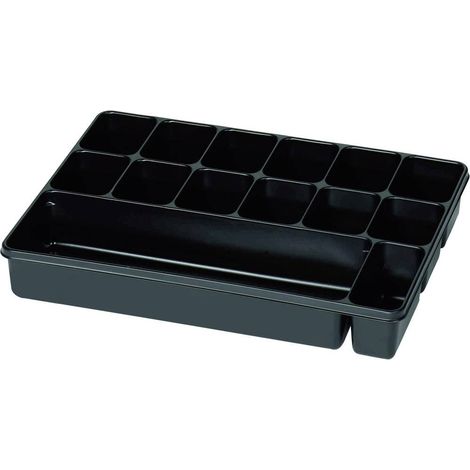 Scatola porta attrezzi no-name 815353 14 scomparti plastica (1/2)
