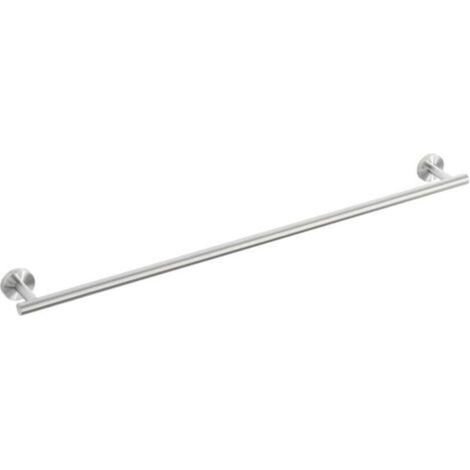 80CM Porte Serviette Mural Salle de Bain, Support Serviette Robuste en SUS304 Acier Inoxydable pour Cuisine Penderie Entrée, Brossé (1/4)