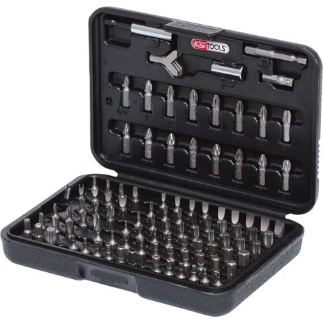KS Tools - Coffret de 95 embouts, 1/4'' - 6,35 mm - 911.2026 (1/3)