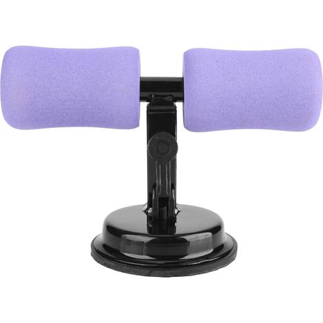 Barre d'assise, barre d'assise pour dispositif d'assistance assis amélioré au sol avec une grande ventouse, équipement d'exercice abdominal réglable portable, équipement d'entraînement pour les entraî (1/5)