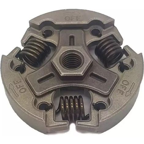 Embrayage ECHO A056000830 CS-2511TES, embrayage centrifuge, adapté à la tronçonneuse Kyoritsu CS-2511TES, assure une transmission de puissance fluide. (1/4)