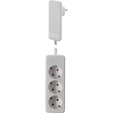 Bachmann 933.015 Aufputz-Steckdose IP20 Weiß (1/2)