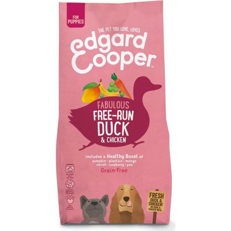 Edgard Cooper - Fresh Free-Run Duck  and  Chicken  puppy 12kg - (542503948523) (1/3)