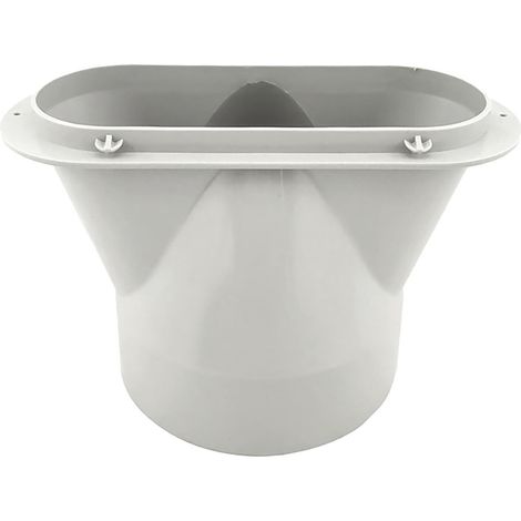 Raccord D'évacuation Pour Climatiseur Portable - 13 cm - Adaptateur Fenêtre - Connecteur Volet D'échappement - 1 Pièce (1/5)