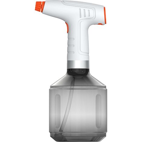 Pulverizador eléctrico, regadera recargable, nebulizador automático de 0,9 L, boquilla ajustable y funcionamiento con un solo botón, ideal para plantas. (1/5)