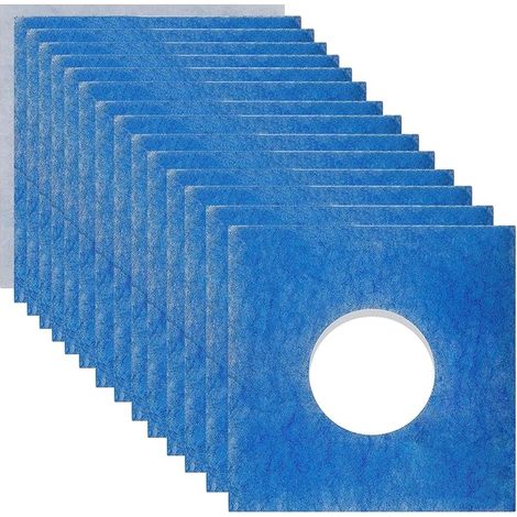 LF/ELF Lot de 15 filtres de rechange pour ventilateurs Limodor Limot LF/ELF F/C F-LF/5 00010 LIG, 226 x 226 mm de diamètre 95 mm, classe de filtre à poussière, classe de filtre G4, F type D (1/5)