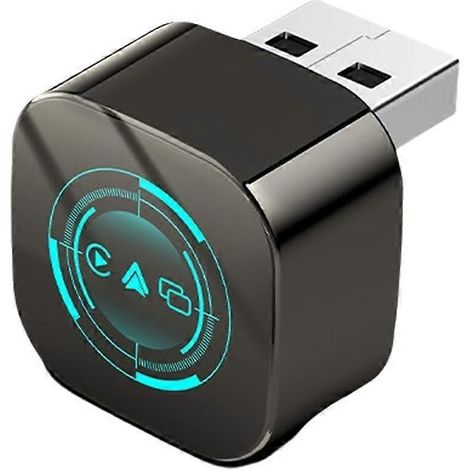 3-in-1 Wireless CarPlay Box mit Android Auto, CarPlay Smart AI, USB-Dongle, Plug & Play, kabelgebundenem CarPlay zu kabellosem MirrorLink (1/5)