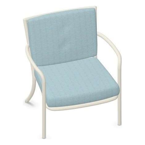 EMU C/3416 Cuscino Poltrona Athena 700/10 Azzurro 2 Pezzi (1/3)