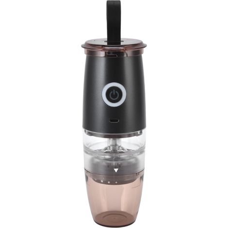 Moulin à café électrique portable conique à 5 vitesses, rechargeable par USB, pour la maison (1/5)
