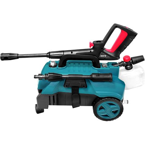 Idropulitrice ad alta pressione KS PW130H con design compatto, sistema di arresto totale e protezione termica per una pulizia efficace di varie superfici (1/5)