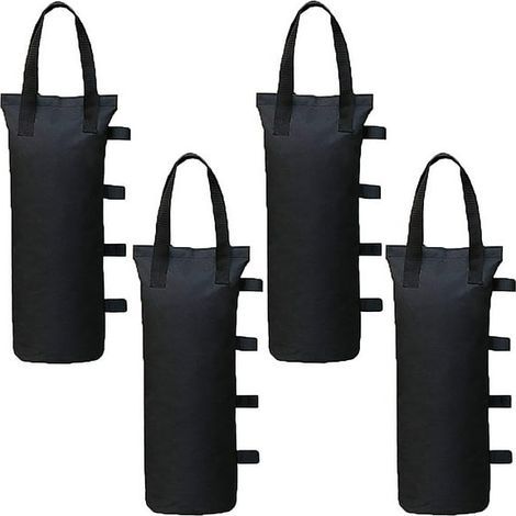 GENERIC-Lot de 4 Poids de Gazebo pour Tonnelle et Pavillon, Sac de Lestage Sable pour Jambes, Tentes Pare-Soleil, Parasol (1/5)